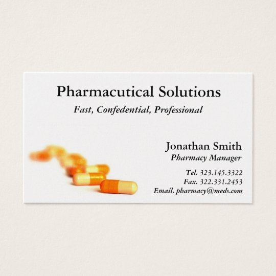 Pharmacy Business Card