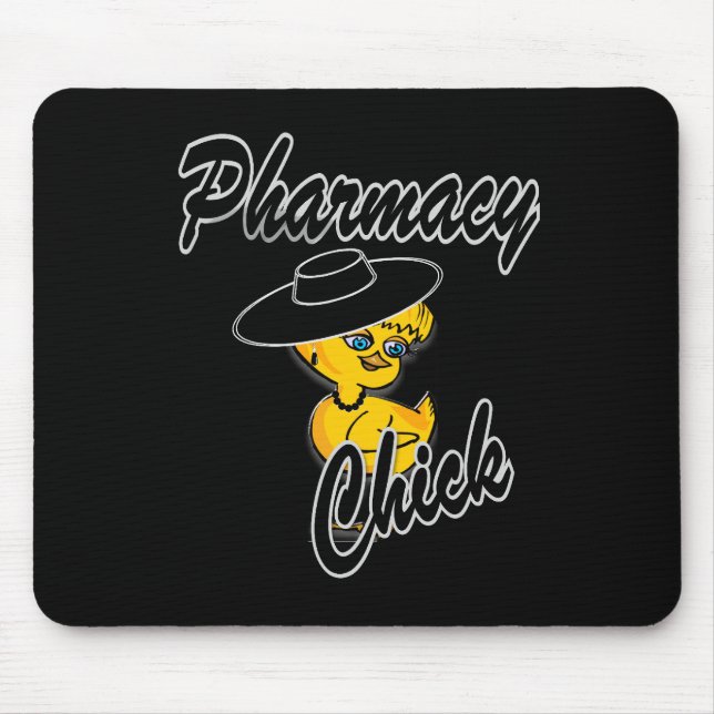 Pharmacy Chick #4 Mouse Mat (Front)