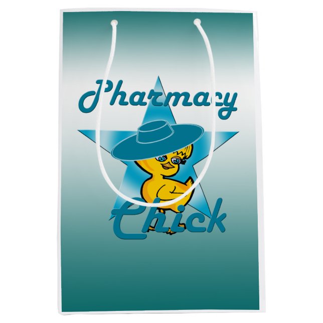 Pharmacy Chick #7 Medium Gift Bag (Front)