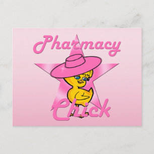 Pharmacy Chick #8 Postcard