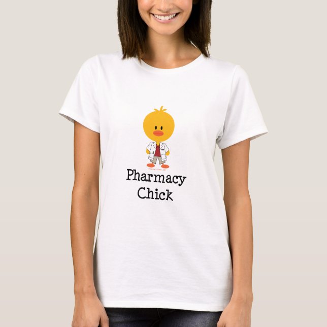 Pharmacy Chick T shirt (Front)