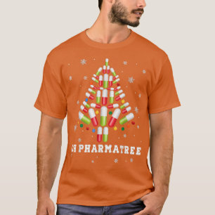 Pharmacy Christmas Tree Oh Pharmatree Ugly Christm T-Shirt