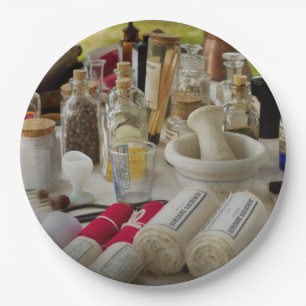 Pharmacy - Civil war field kit Paper Plate