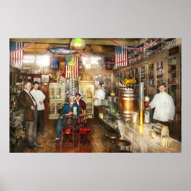 Pharmacy - Collins Pharmacy 1915 Poster (Front)