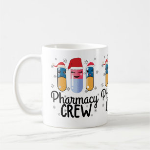 Pharmacy Crew. Pharmacist Christmas T-Shirt Coffee Mug