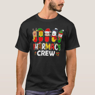 Pharmacy Crew , Pharmacist Technician Christmas T-Shirt