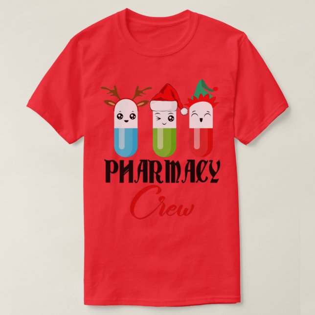 Pharmacy crew T-Shirt (Design Front)