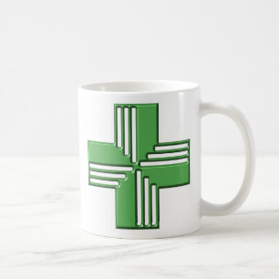 Pharmacy Cross Coffee Mug