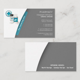 Pharmacy Drug Store Business Card