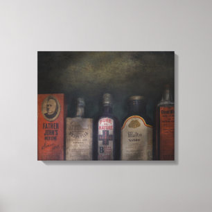 Pharmacy - Feel good medicine Canvas Print