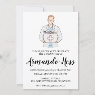 pharmacy graduation invitations