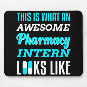 Pharmacy Intern Funny PharmD Student Gift Mouse Mat