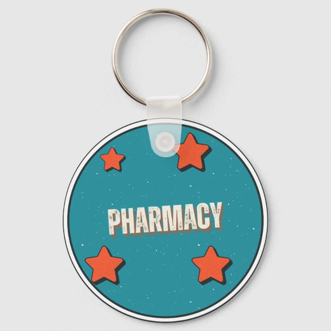 Pharmacy Key Ring (Front)