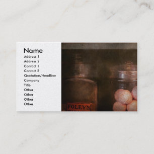 Pharmacy - Kidney pills & Suppositories Business Card
