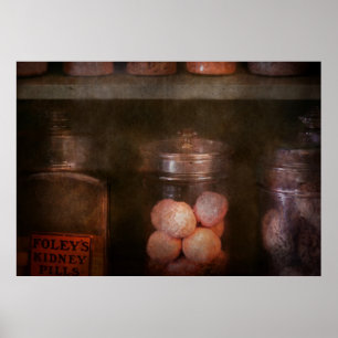 Pharmacy - Kidney pills & Suppositories Poster