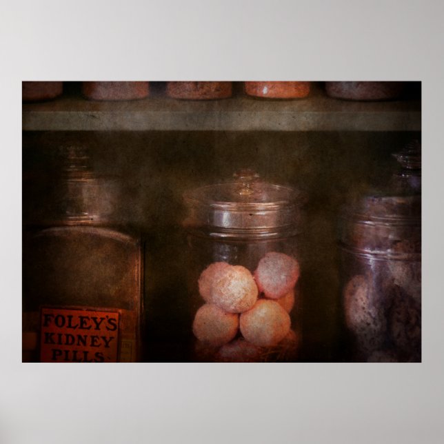 Pharmacy - Kidney pills & Suppositories Poster (Front)