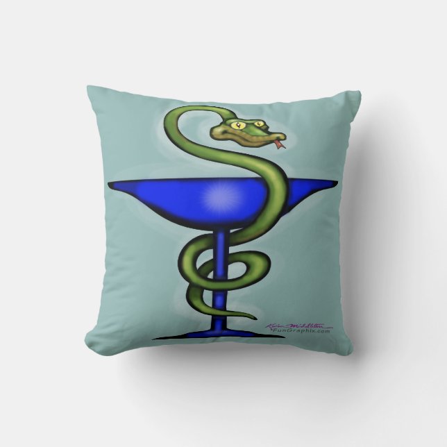 Pharmacy Logo Cushion (Front)