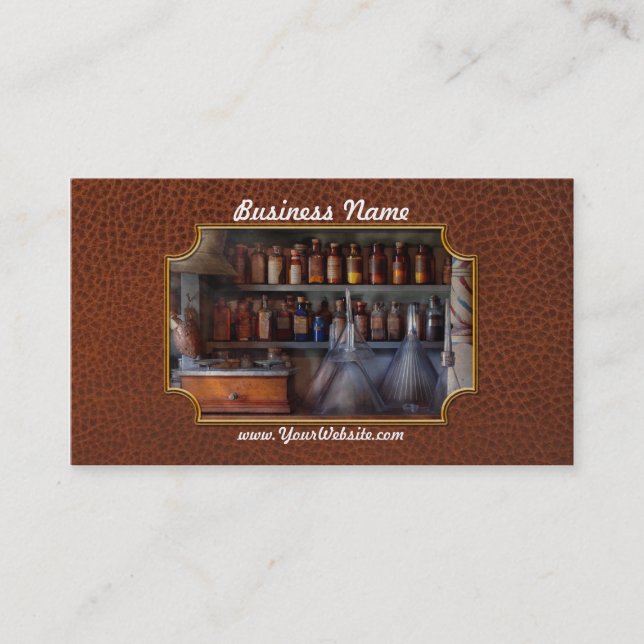 Pharmacy - Master of many trades Business Card (Front)