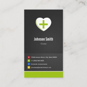 Pharmacy - Medical Care Creative Innovative Business Card