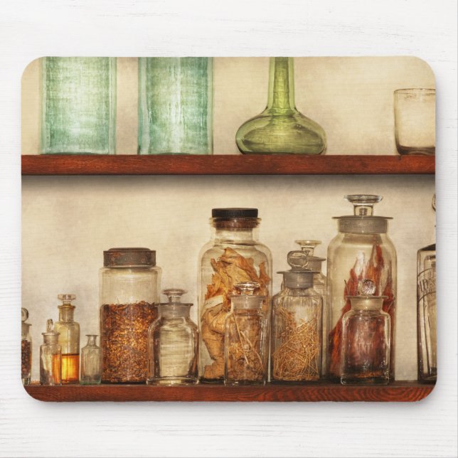 Pharmacy - Medical herbs Mouse Mat (Front)
