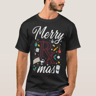 Pharmacy Merry Rx Mas Christmas T-Shirt
