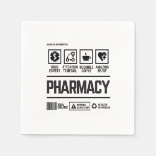 pharmacy napkin