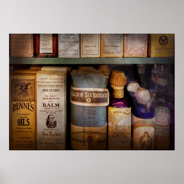 Pharmacy - Oils and Balms Poster (Front)
