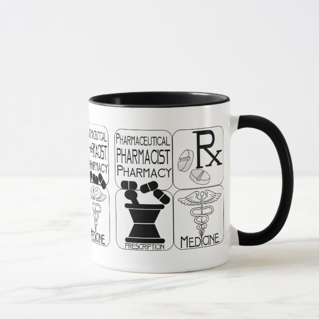 Pharmacy Pharmacist LOGO Mug (Right)