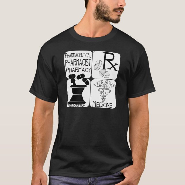 Pharmacy Pharmacist LOGO T-Shirt (Front)