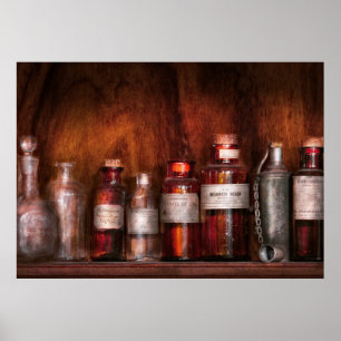 Pharmacy - Pharmacist's Fancy Fluids Poster