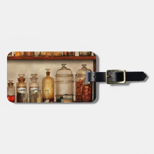 Pharmacy - Pharmacy curiosities Luggage Tag (Front Horizontal)