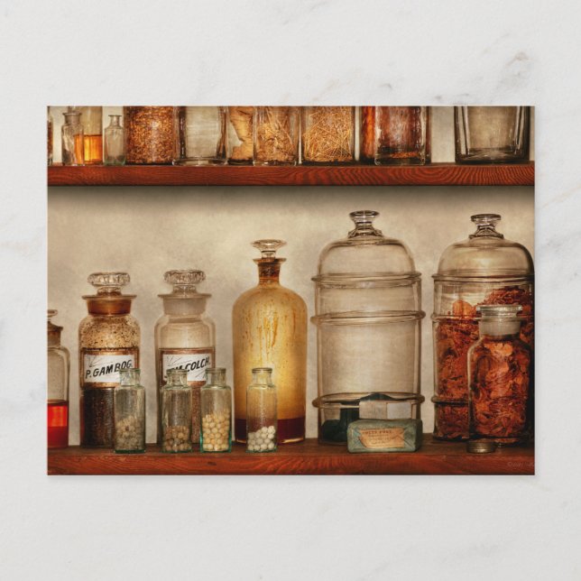 Pharmacy - Pharmacy curiosities Postcard (Front)
