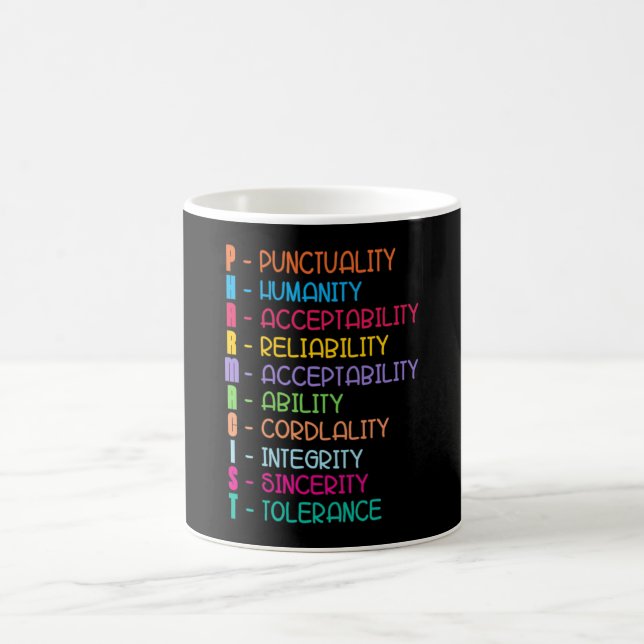Pharmacy Quote Tech Medicine Technician Pharmacist Coffee Mug (Center)