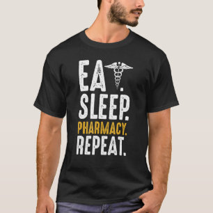 Pharmacy Repeat Pharmacist Health Profession Medic T-Shirt