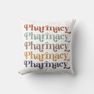 Pharmacy Retro Pharmacist Pharmacy Student Gift  Cushion