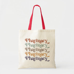 Pharmacy Retro Pharmacist Pharmacy Student Gift Tote Bag