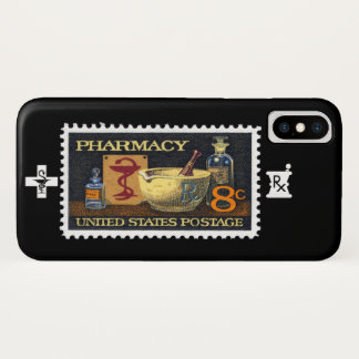 Pharmacy Rx Stamp~Pharmacist ~Druggist~Apothecary iPhone X Case