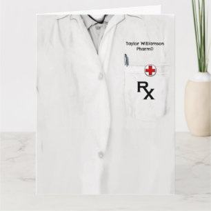 Pharmacy School Pharmacist Graduation Card