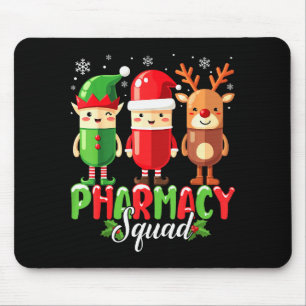 Pharmacy Squad Christmas Costume Funny Lls Pharmac Mouse Mat