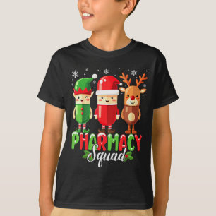 Pharmacy Squad Christmas Costume Funny Lls Pharmac T-Shirt