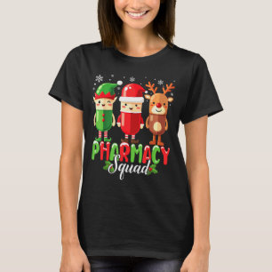 Pharmacy Squad Christmas Costume Funny Lls Pharmac T-Shirt
