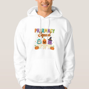 Pharmacy Squad Halloween Ghost Pills Design_1 Hoodie