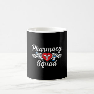 Pharmacy Squad Technician Medicine Tech Pharmacist Coffee Mug