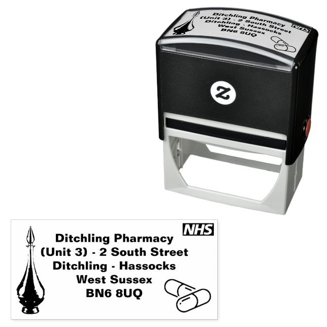 Pharmacy stamp (In Situ)