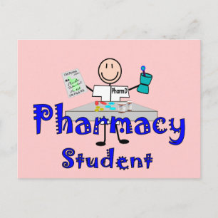 Pharmacy Student Gifts Postcard