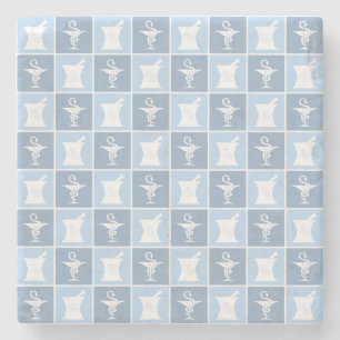 Pharmacy Symbol   Pharmacist   Pharmacy Tech Stone Coaster