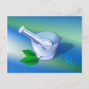 Pharmacy Symbol Postcard