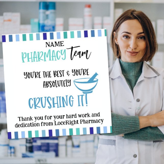 Pharmacy team thank you (Creator Uploaded)