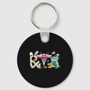 Pharmacy Tech Easter Day Pharmacist Certified Phar Key Ring