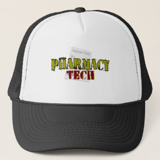 Pharmacy Tech Gifts With Prescription Design Trucker Hat